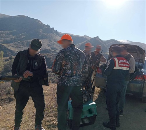 Erzurum’da Kara Avcılığı İhlalleri, 17 Kişiye Ceza